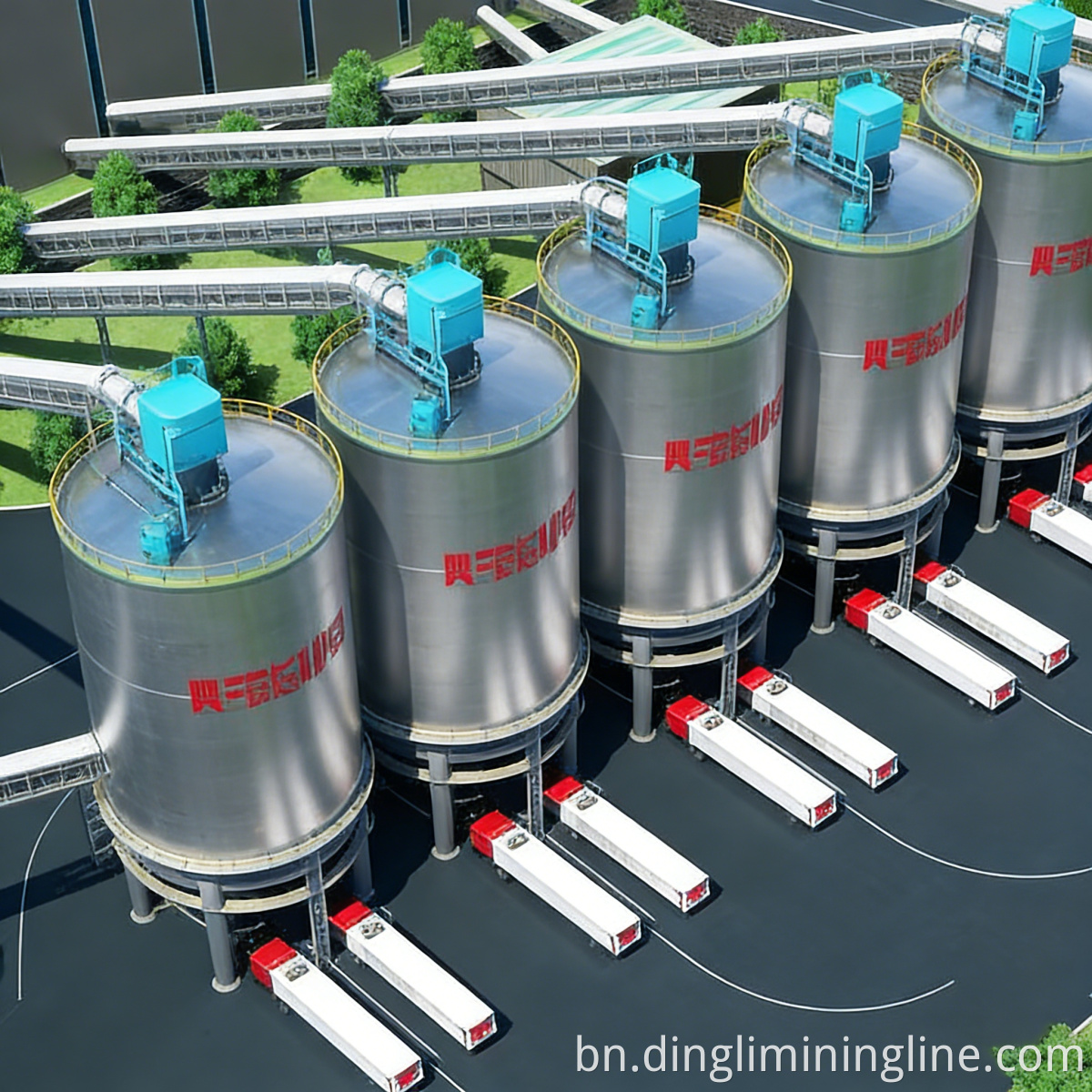 Stone Aggregate Homogenizing Line